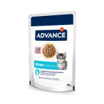 38x85g kitten dinde advance pour chat + 10 sachets offerts !