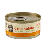 Almo nature 6 x 70 g pour chat - hfc kitten poulet