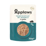 Lot applaws pouch en gel�e 32 x 70 g, sachets pour chat - thon, maquereau