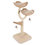 Arbre à chat cat's flower crème + support de fixation universel Arbre à chat cat's flower crème + support de fixation universel