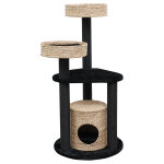 Arbre � chat karlie scuro i - noir / naturel