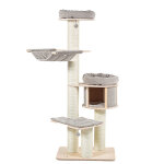 Arbre  chat natural paradise magnolia xl - dition limite : vert gris
