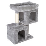 Arbre � chat shadow tiaki, petit gris chat