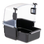 Baignoire ferplast pour grande perruche, noir l 19 x l 23 x h 22 cm