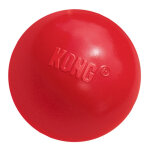 Balle à friandises kong avec trou taille m / l, 7, 5 cm de diamètre - jouet pour chien Balle à friandises kong avec trou taille m / l, 7, 5 cm de diamètre - jouet pour chien