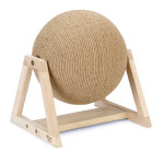 Balle � gratter avec pied xem designed by lotte 34x30x35, 5 cm, pour chat