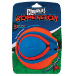 Balle rope fetch chuckit taille l 14 cm de diamètre - jouet pour chien Balle rope fetch chuckit taille l 14 cm de diamètre - jouet pour chien