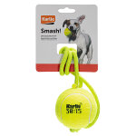 Balle de tennis karlie hsp avec corde intégrée env. Ø 8 x 18 cm pour chien Balle de tennis karlie hsp avec corde intégrée env. Ø 8 x 18 cm pour chien