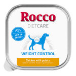 Barquettes rocco diet care weight control poulet, pommes de terre 150 g pour chien 20 x 150 g