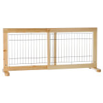 Barrière trixie pour chiot et petit chien - l 63 - 108 x h 50 cm Barrière trixie pour chiot et petit chien - l 63 - 108 x h 50 cm
