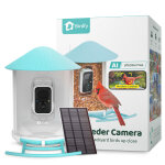 Birdfy station d'alimentation intelligente avec cellule solaire env. l 36 x l 28 x h 19 cm oiseau
