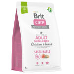 Brit care sustainable adult small breed poulet, insectes pour chien - 2 x 3 kg Brit care sustainable adult small breed poulet, insectes pour chien - 2 x 3 kg