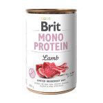 Brit mono protein 12 x 400 g nourriture humide pour chiens - agneau