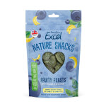 Burgess excel nature snacks d�lices fruit�s pour lapin et cochon d'inde - 3 x 60�g