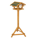 Cabane tiaki avec support pour oiseaux - l 38 x l 28 x h 100 cm