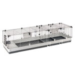 Cage ferplast krolik 200 pour petits animaux - l 205 x l 60 x h 50 cm