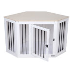 Cage d?intrieur pour chien halmstad de modern living l 111, 4 x l 60 x h 66, 3 cm