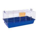 Cage skyline maxi xl pour lapin et cochon d'inde - bleu foncé : l 100 x l 54 x h 44 cm Cage skyline maxi xl pour lapin et cochon d'inde - bleu foncé : l 100 x l 54 x h 44 cm