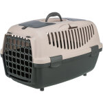 Caisse de transport capri xs de trixie : 55 x 37 x 34 cm, gris foncé / blush, pour chat Caisse de transport capri xs de trixie : 55 x 37 x 34 cm, gris foncé / blush, pour chat