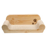 Canap� griffoir karlie relax pour chat - l 54 x l 26 x h 19 cm