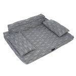 Canap modern living kingman pour chien - l 98 x l 80 x h 23 cm