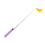 Canne  pche pompon avec pointeur led tiaki pour chat