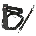 Ceinture de scurit chien taille l trixie tour de poitrail 70 - 90 cm - ceinture scurit chien