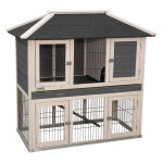 Clapier pour rongeurs villa kerbl pet 118 x 68 x 118 cm, pour lapin