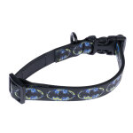 Collier dc batman, noir taille m : 30 - 46 cm de tour de cou, 20 mm de large chien