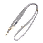 Collier nomad tales calma, gris pierre pour chien - laisse assortie : l 200 cm, l 20 mm