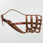 Colori� museli�re chien berger m, marron clair taille 6 chien