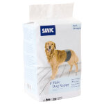 Couches pour mles savic taille l : 53 - 76 cm, 12 pices pour chien
