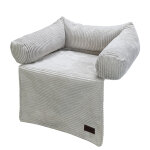 Coussin pour canap  ctes designed by lotte, gris clair 50x45x13, 5 cm pour chien