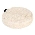 Coussin crème 55 cm de diamètre - pour chien Coussin crème 55 cm de diamètre - pour chien