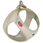 Curli vest harnais clasp cord, marron clair gr. xs: 33, 9 - 38, 2 cm chien