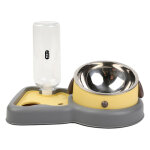 Distributeur d?eau et de nourriture 2 - en - 1 tiaki pour chien et chat Distributeur d?eau et de nourriture 2 - en - 1 tiaki pour chien et chat