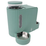 Distributeur d'eau et de nourriture tiaki perfect fit pour chien et chat - jusqu'à 1, 3 kg de croquettes ... Distributeur d'eau et de nourriture tiaki perfect fit pour chien et chat - jusqu'à 1, 3 kg de croquettes ...