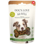 150g dog's love bio bites avec volaille bio friandises pour chiens