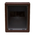 Dog mate trappe pour chien large - marron