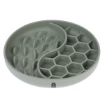 �cuelle antiglouton en silicone nid d?abeille tiaki env. � 19 x h 3, 5 cm chien