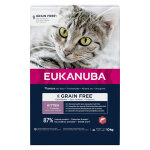 Eukanuba kitten grain free riche en saumon pour chaton - 10 kg