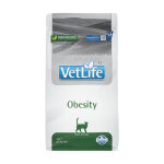 2kg farmina vet life cat obesity aliment sec pour chats