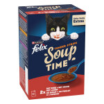 Felix soup filets 24 x 48 g pour chat - s�lection de la campagne