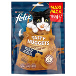 Felix tasty nuggets poulet, canard pour chat - 2 x 180 g
