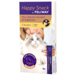 Feliway happy snack poulet pour chat - 6 friandises (environ 90 g)