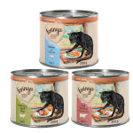 Lot feringa recettes sélectionnées 24 x 200 g pour chat - lot mixte : agneau, b?uf, saumon Lot feringa recettes sélectionnées 24 x 200 g pour chat - lot mixte : agneau, b?uf, saumon