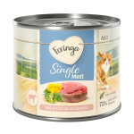 Feringa single meat menus 6 x 200 g pour chat - veau, brocolis, pissenlit Feringa single meat menus 6 x 200 g pour chat - veau, brocolis, pissenlit