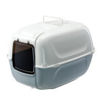 Ferplast bac � liti�re prima xxl gris clair / blanc