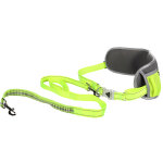 Flamingo ceinture de jogging avec laisse jaune, tour de hanches 80 - 140 cm, pour chien
