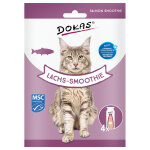 Friandises pour chat smoothie au saumon dokas 2x 120g Friandises pour chat smoothie au saumon dokas 2x 120g